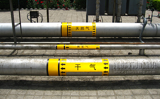 气体管道标识